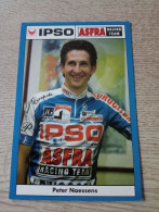 Cyclisme Cycling Ciclismo Ciclista Wielrennen Radfahren NAESSENS PETER (Ipso-Asfra 1996) - Cyclisme