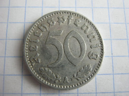 Germany 50 Reichspfennig 1939 A - 50 Reichspfennig