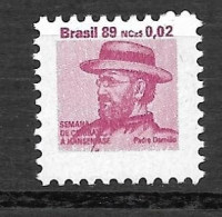 Brasil 1989 Semana De Combate à Hanseníase Padre Damião RHM C1661 - H 26 - Neufs