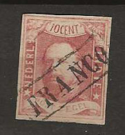 1864 USED Nederlands Indië NVPH 1 - Indes Néerlandaises
