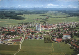 72113854 Ottobeuren Fliegeraufnahme Kloster Allgaeuer Hochgebirge Ottobeuren - Altri & Non Classificati