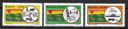 Brasil 1981 Desenvolvimento Agrícola RHM  C1183-C1185 - Neufs