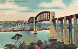R132127 Royal Albert Bridge. Saltash. E. S. London. 1908 - Autres & Non Classés