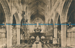 R132152 Exeter Cathedral. Choir West. Frith. No 19624 - World