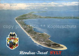 72113733 Insel Sylt Fliegeraufnahme Westerland - Autres & Non Classés