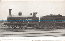 R132175 G. N. R. Ireland. No 13. Single Express. The Locomotive Publishing - Monde