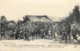 Militaria , Les Américains En France , American Soldiers In France , * 525 87 - Guerre 1914-18