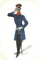 Caricature Anti Allemande , Propagande , Illustration , * 525 74 - Weltkrieg 1914-18