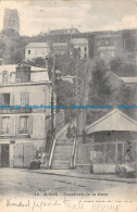 R132392 Laon. Escaliers De La Gare. F. Barnaud. 1905. B. Hopkins - World