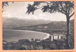 Ppgf/ CPSM - HAUTE CORSE - CALVI - LA PLAGE & L'HOTEL "CALVI PALACE" - Calvi