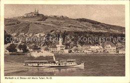 72113591 Marbach Donau Mit Maria Taferl Dampfer Marbach Donau - Other & Unclassified