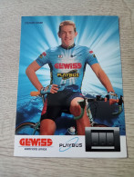 Cyclisme Cycling Ciclismo Ciclista Wielrennen Radfahren ZANINI STEFANO (Gewiss-Playbus 1996) - Cycling