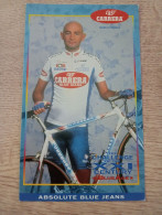 Cyclisme Cycling Ciclismo Ciclista Wielrennen Radfahren PANTANI MARCO (Carrera Blue Jeans 1996) - Cyclisme