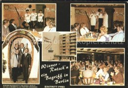 72113368 Berlin Wiener Rutschn Restaurant  Berlin - Sonstige & Ohne Zuordnung