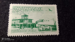 LİBERİA-1950-70         70  CENT            USED - Liberia