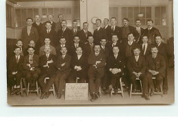 Carte-Photo - Chefs D'équipe - Cours - Aout-Novembre 1929 - A Identifier