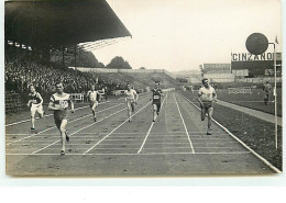 Carte-Photo - Athlétisme - Championnat De France 1928 Ou JO De 1924 à Colombes - Arrivée De Course - Athlétisme
