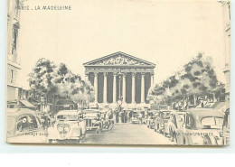 Carte à Système - PARIS - La Madeleine - Voir Par Transparence - Cartoline Con Meccanismi