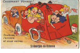 Carte Système - Charmant Voyage ! Soulevez L'arrière Et Vous Verrez SAINT-GEORGES-DE-DIDONNE - Saint-Georges-de-Didonne