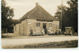 Carte Photo - MERVANS - Café C.Danteaux - Photographe Picard St Germain Du Bois - Other & Unclassified