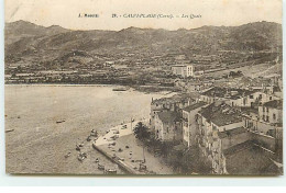 CALVI Plage - Les Quais - Bateaux - Calvi