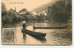 Bosnie - Jezero-See Bei Jajce - Hommes Sur Des Barques - Bosnia And Herzegovina