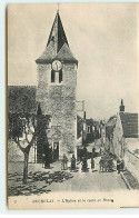 BUCHELAY - L'Eglise Et La Route De Rosny - Sonstige & Ohne Zuordnung