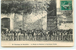 BONNELLES - Equipage De Bonnelles - La Meute De Madame La Duchesse D'Uzès - Chasse - Sonstige & Ohne Zuordnung