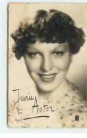 Artistes - Junie Astor - Dédicace - Schauspieler