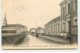 JOUE-LES-TOURS - Rue Du Comte-de-Mons - Ecole Des Filles - Autres & Non Classés