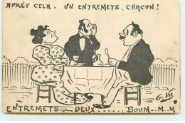 Après Cela, Un Entremets, Chacun .... Entremets Deux ... Boum...m...m - Humor