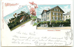 Suisse - BURGDORF - Schloss - Restaurant Z. Bahnhof - Sonstige & Ohne Zuordnung