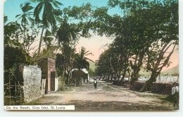 Sainte-Lucie - On The Beach - Gros Islet - St. Lucia