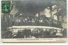 PARIS - Longchamp - Grand Prix De Paris Du 12 Juin 1904 - La Loggia Présidentielle - Sonstige & Ohne Zuordnung