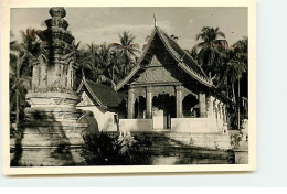 Laos - Photo - LOUANG PRABANG - Une Pagode - Laos