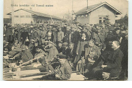 FINLANDE - TORNIO - Russian Wounded Soldiers - Ruska Invalider Vid Tornéa Station - Finlandia