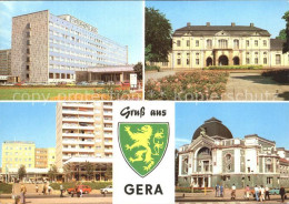 72113314 Gera Interhotel Gera Kunstgaleri Buehnen Der Stadt Gera - Gera