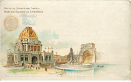 CHIGAGO - Official Souvenir Postal - World's Columbian Exposition 1893 - Chicago