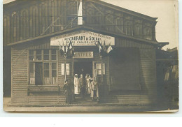 Carte-Photo - Guerre 14-18 - Croix Rouge - Fondation Américaine Dupont De Nemours - Restaurant Du Soldat - Weltkrieg 1914-18