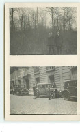 Carte-Photo - Enfants Près D'une Voiture, Et Dans Une Forêt - Turismo