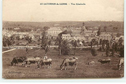 SAINT-SATURNIN-DE-LENNE - Vue Générale - Troupeau De Vaches - Autres & Non Classés