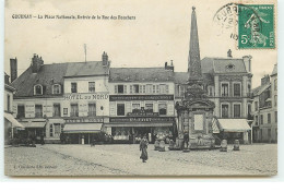 GOURNAY-EN-BRAY - La Place Nationale - Entrée De La Rue Des Bouchers - Soieries Draperies Fayet - Gournay-en-Bray