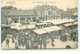 FAUVILLE - Place Du Marché - Autres & Non Classés