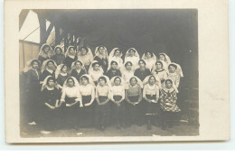 Carte Photo à Identifier - Photo De Groupe De Femmes - Zu Identifizieren