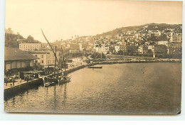 Carte Photo - Vue D'un Port - Photo Breuer Hamburg - Zu Identifizieren