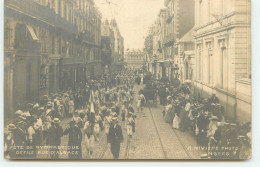 Carte Photo - ANGERS - Fête De Gymnastique - Défilé Rue D'Alsace - Angers