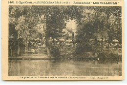 LOUVECIENNES - Restaurant "Les Tilleuls" - La Plus Belle Terrasse Sur Le Chemin Des Gourmets - Louveciennes