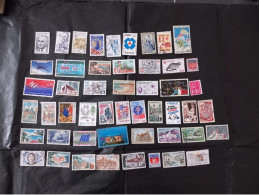 LOT 50 TIMBRES FRANCE DIFFERENTE ANNEE OBLITERE (E12) - Collections