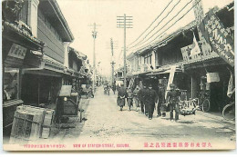 Japon - KURUME - View Of Station Street - Autres & Non Classés