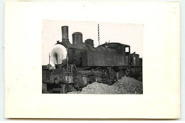 Transport - Chemin De Fer - Locomotive B.242, Machine 231 TAI - Photo Collée - Trains